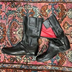 Women’s perfect leather moto boots